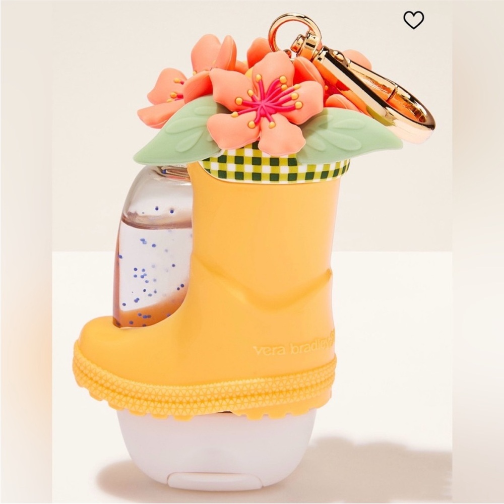 🌺 NWT Sold Out online! Bath & Body Works Vera Bradley rain boot PocketBac holder
